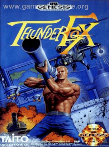 Cover Thunder Fox for Genesis - Mega Drive